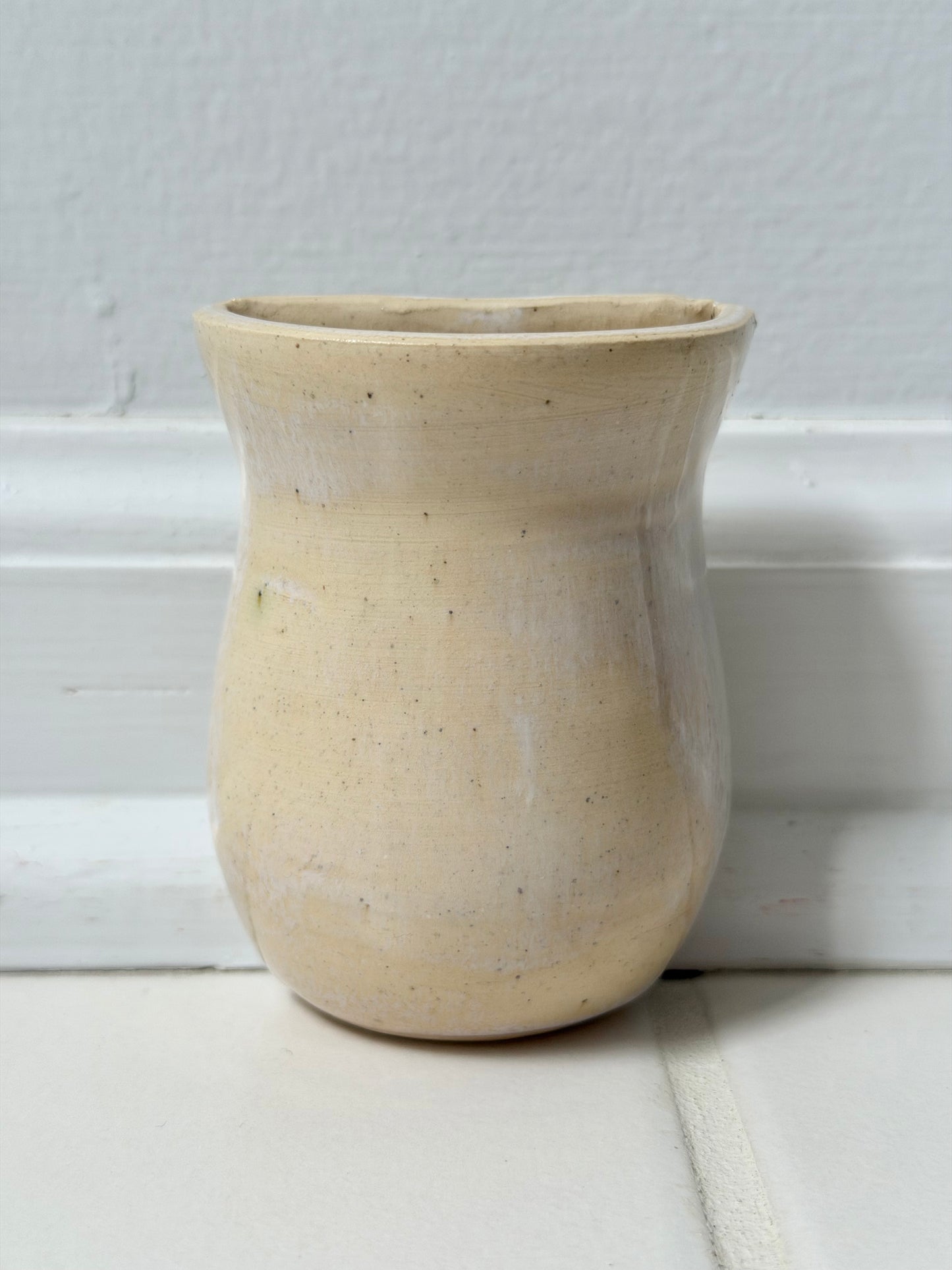 Milk Glass Mini Vase