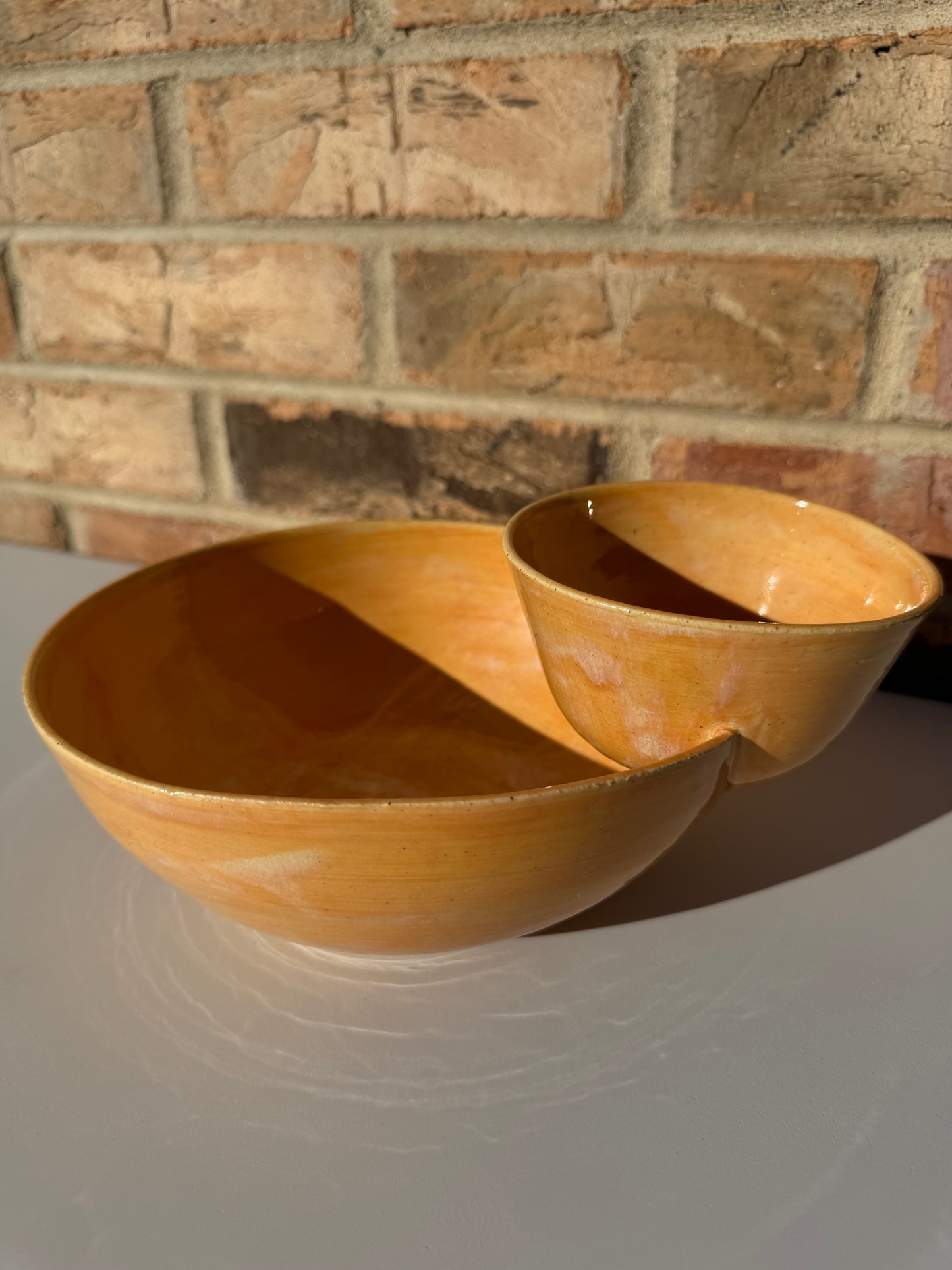 Orange Snack Bowl