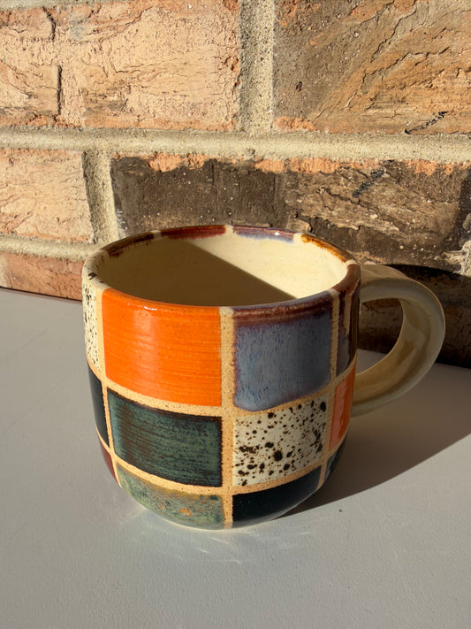 Checkered Mug