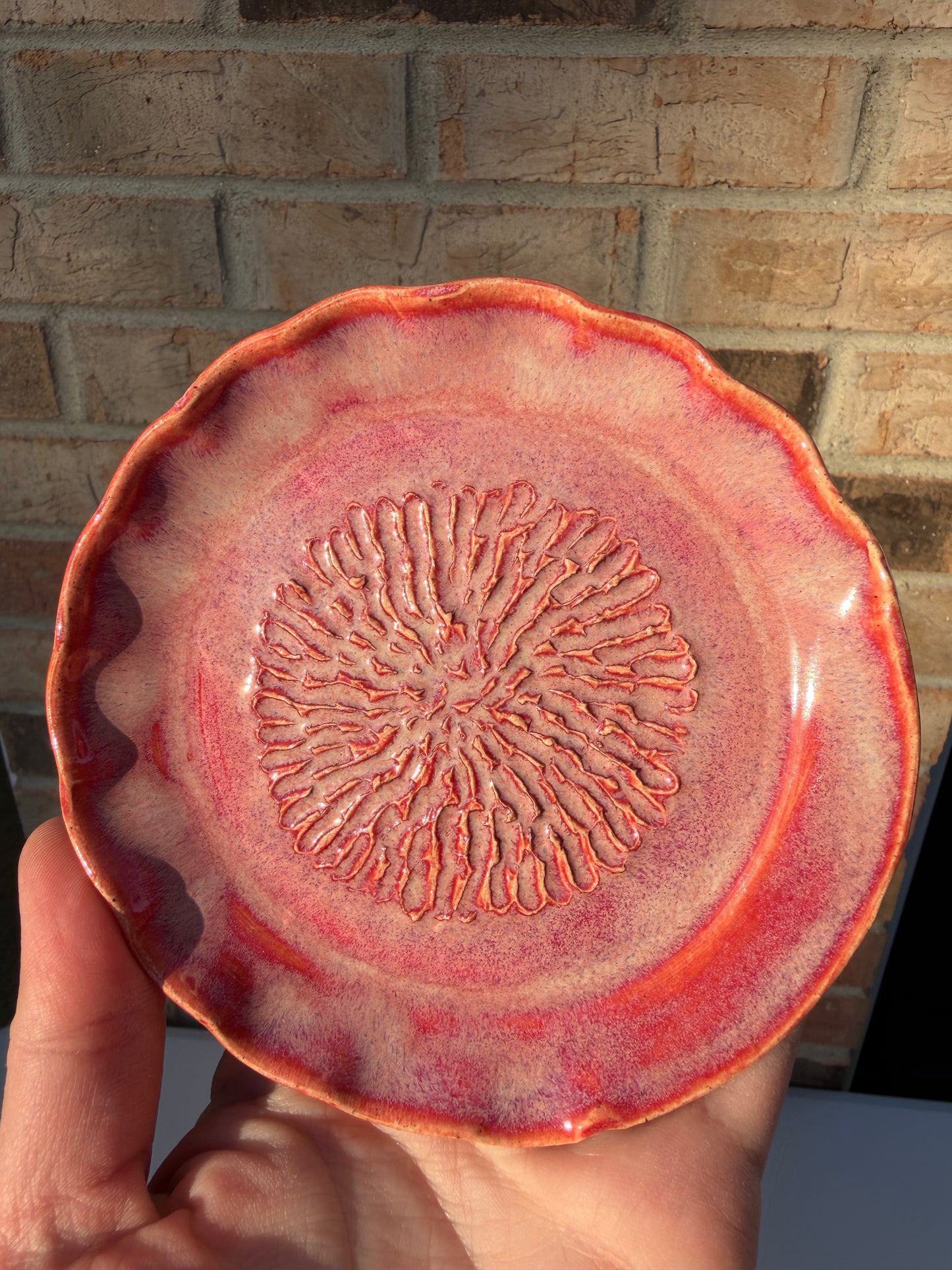 Hibiscus Garlic Grater/Spoon Rest