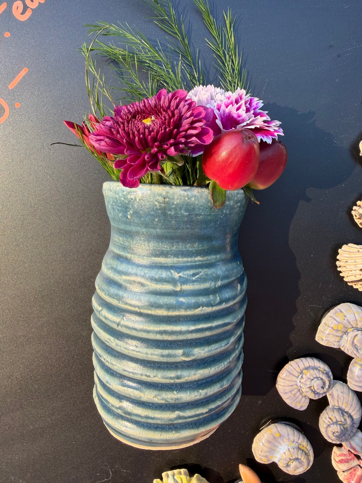 Morning Mist Magnetic Mini Vase