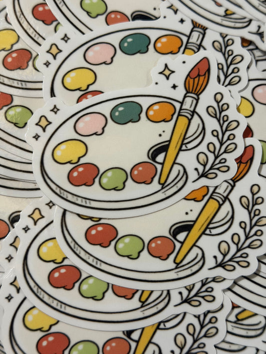 Ash & Fire Studio Palette Sticker
