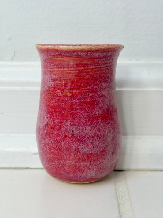 Raspberry Drift Mini Vases
