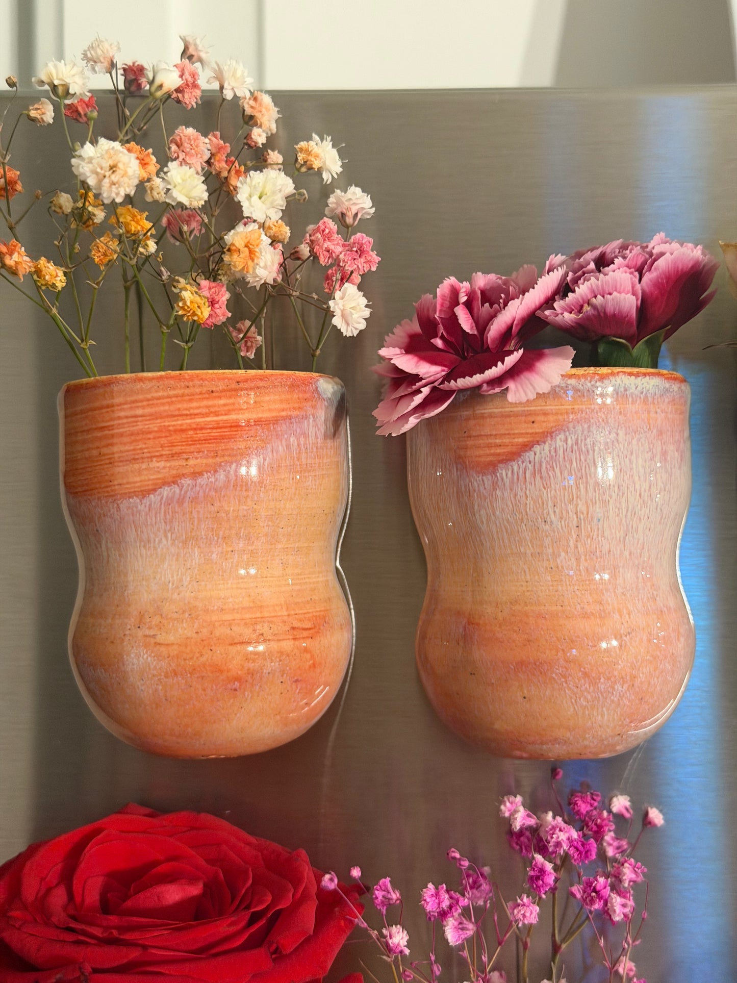Sun Kissed Mini Vases