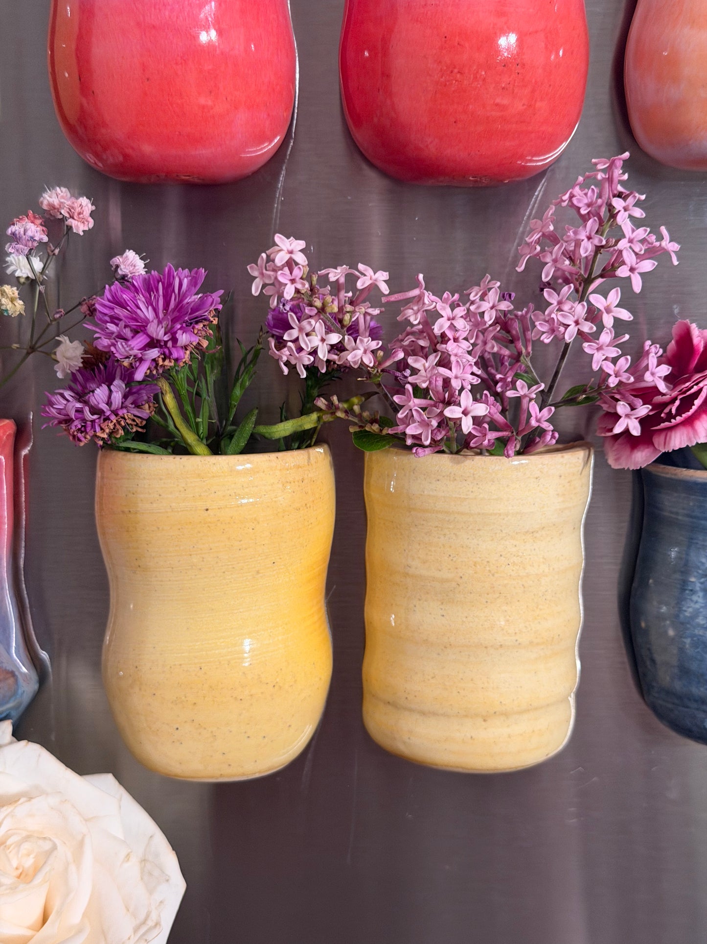 Butter Mini Vases