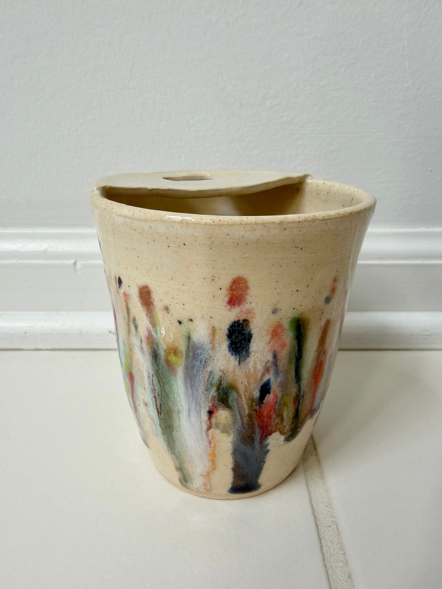 Flower Fields Travel Mug