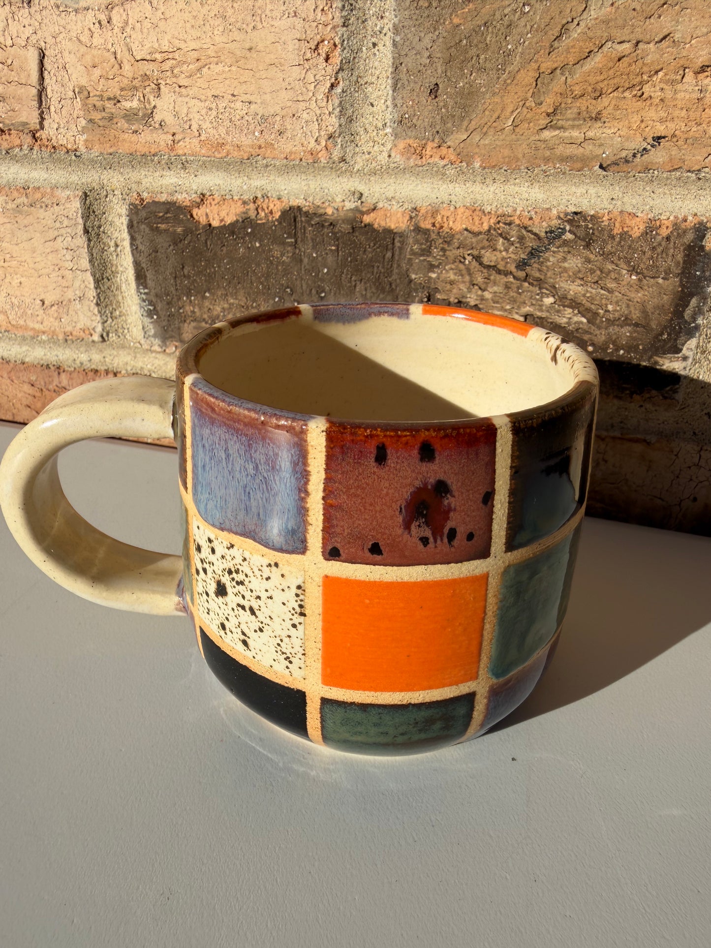 Checkered Mug