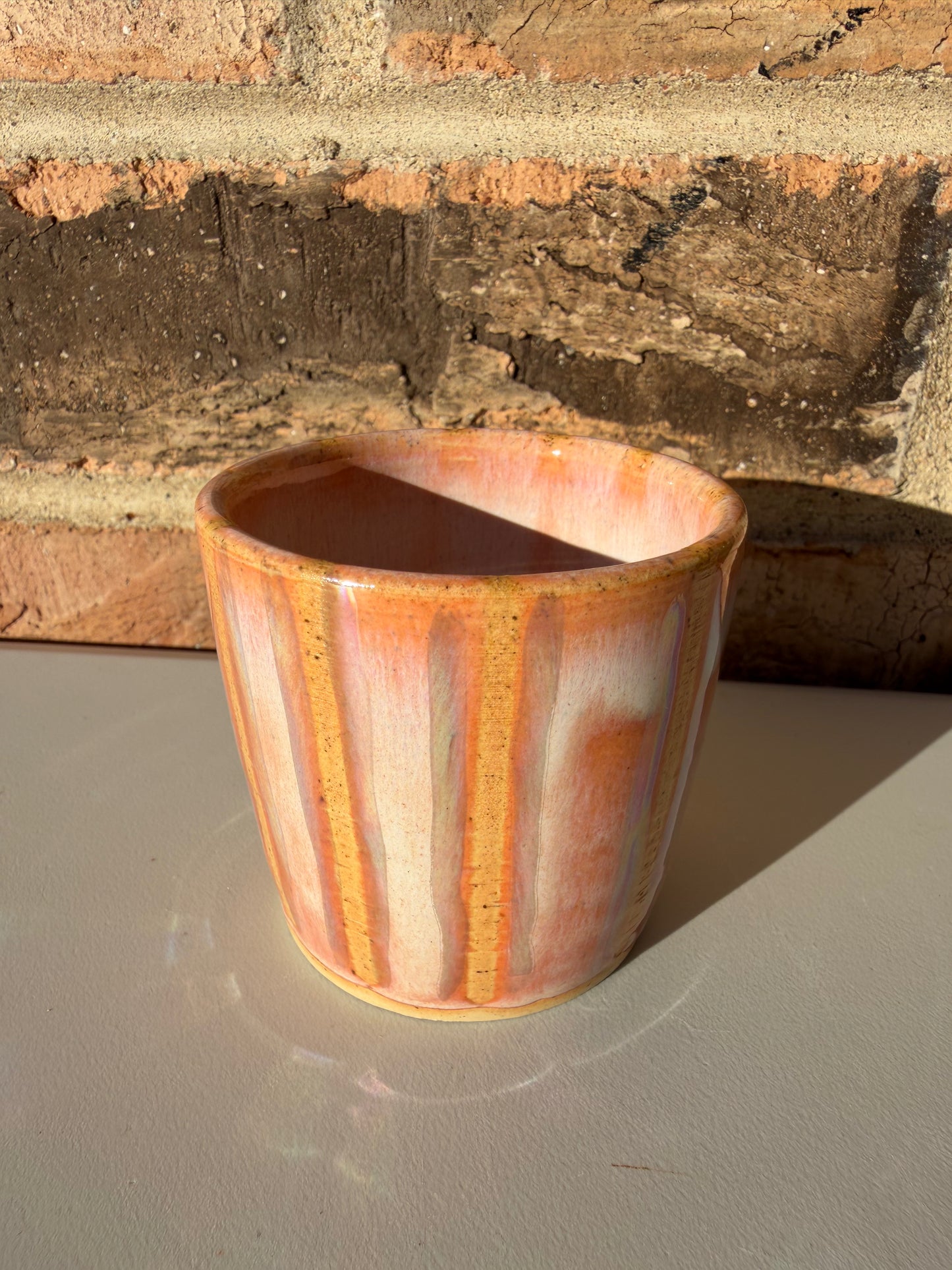 Peach Espresso Cup