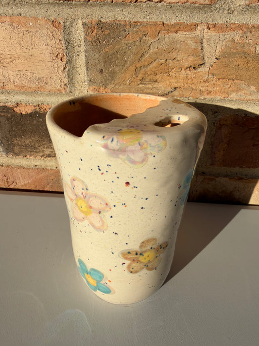 Floral Party Travel Mug