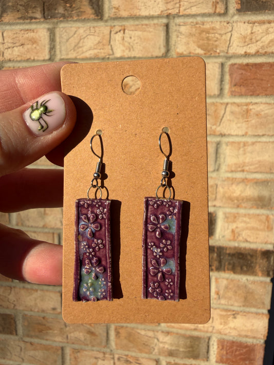 Passion Flower Earrings