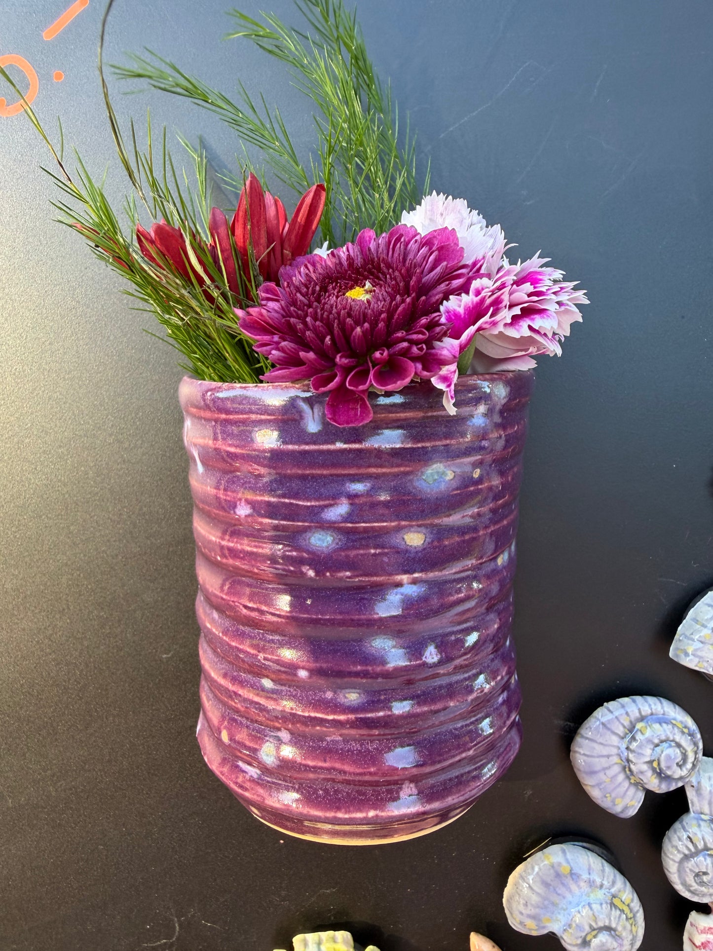 Purple Passion Magnetic Mini Vase